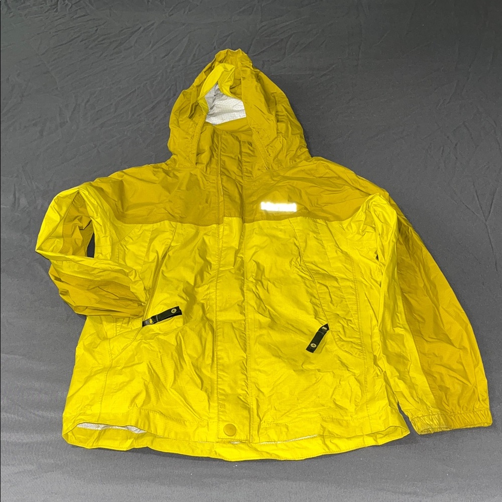 Kid's Yellow Rain Jacket Size S